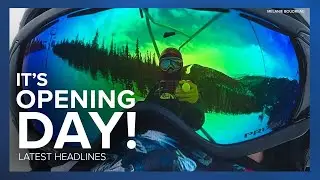 Skiing is back in Colorado! | Who's first in line?