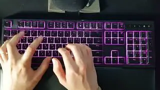[Keyboard Sounds] Razer Ornata Chroma w/ Mecha Membrane