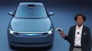 New Sony Honda AFEELA | Driven by a PS5 Controller At CES 2024