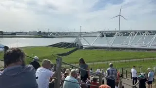 Beim Bau des Maeslant-Sperrwerks in Rotterdam wurde der Klimawandel eingeplant
