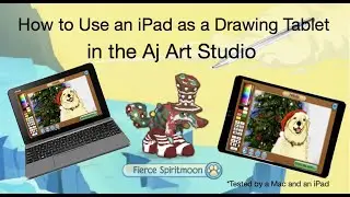 Animal Jam Tip: How to Use iPad as Drawing Tablet in the Art Studio