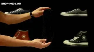 Кеды Converse высокие black monochrome m3310 видео обзор