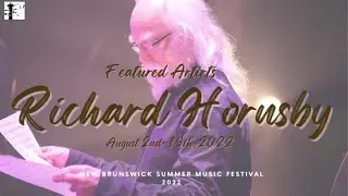 Featured Artists of New Brunswick Summer Music Festival 2022 - Richard Hornsby