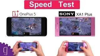 Sony Xperia XA1 Plus and Oneplus 5T Speed Comparison | Game Test