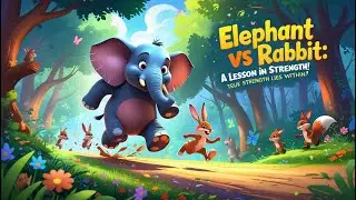 The Elephant and the Rabbit | Moral Story for Kids | Short Animated Story | #storiesforkids