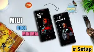 Cool & Minimal Looking Xiaomi Phone Setup Using MIUI Themes ⚡