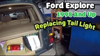 How to replace tail light on Ford Explorer 1998  1999  2000  2001  2002