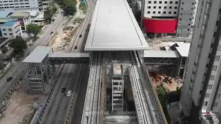 MRT 2 SSP line january 2020 update ( Station Sri damansara )