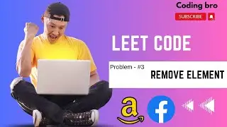 LeetCode Remove Element Solution Explained - Java || Coding bro ||
