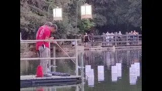 Toro Nagashi Ceremony at Shinzen Japanese Gardens