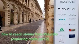 How to get sleima from palumbo by bus#exploremalta#part2