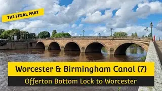 Walking The Worcester and Birmingham Canal (Part 7) Warndon to Worcester
