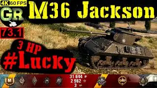 World of Tanks M36 Jackson WoT Replay - 7 Kills 3.2K DMG(Patch 1.4.1)
