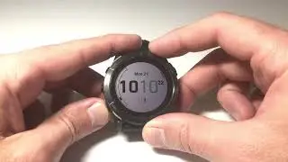 Garmin Fenix ​​7X: изменение и настройка циферблата