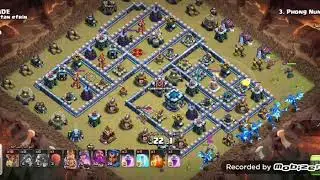 How to 3 stars this INTZ Base with E-Dragons