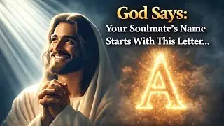 🚨 God Says: Your Soulmate’s Name Starts With This Letter… | Powerful God Message Today👆 God message📢