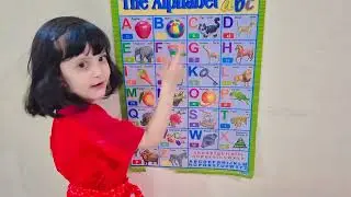 NURSARY A TO Z || A For APPLE 🍎 || PRE.KG kids 