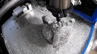MPCNC einen Außenplanetenträger aus hochfesten Alu Fräsen MPCNC milling 7075 Aluminum