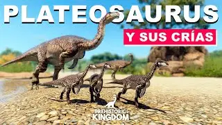 Plateosaurus y SUS CR&Iacute;AS 🦕 | Nueva Serie Prehistoric Kingdom