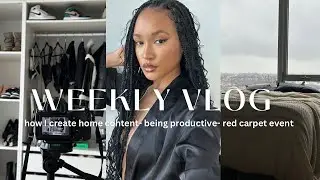 VLOG: settling back into my Chicago apartment | bts of content creation & brand deals |makeup review