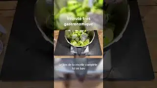 Ultra simple mais tr&egrave;s gastronomique, velout&eacute; de courgettes
