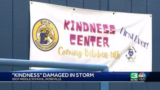 California winter storm wrecks roof at Roseville school's Kindness Center