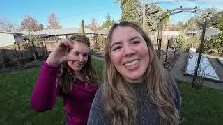 Garden Cleanup With My Mom! 👯&zwj;♀️🪴💪
