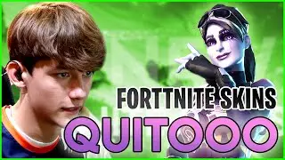 Quitoooo viser sine skins i Fortnite
