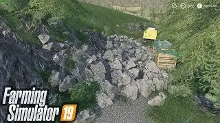 Remove Rocks From Road||FS19 MINING MODS