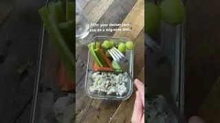 POV: your doctor puts you on a migraine diet.