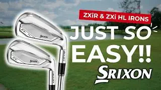 Are these the EASIEST Irons to Hit? Srixon ZXiR & ZXi HL Irons REVIEWED!