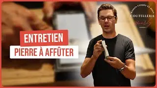 Comment entretenir sa pierre à aiguiser (avec une astuce inédite) ? - Coutellerie Bourly