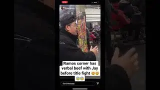 Beef before the fight 😮😮😮 #shorts #youtubeshorts #viral #instagram #beef