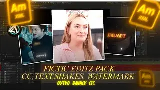 @fictic_editz Inspired Full Editing Pack Preset In Alight Motion | YOUR ONLY TRUSTED EDITING PACK 🔥