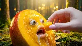 Juicy Fruits Eating Themselves 🍉🍓 | 10 Minutes of Satisfying ASMR