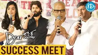 Dear Comrade Movie Success Meet | Vijay Deverakonda | Rashmika Mandanna | iDream Filmnagar
