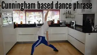 Cunningham based dance phrase