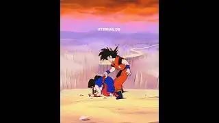 Goku Saves Chi Chi From Falling! | Dragon Ball #shorts