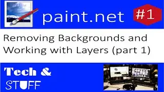 Paint.net Tutorial 1: Removing Backgrounds  and Working with Layers
