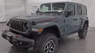 2026 Jeep Wrangler Rubicon Anvil Clearcoat New. walk around for sale in Fond Du Lac, Wisconsin
