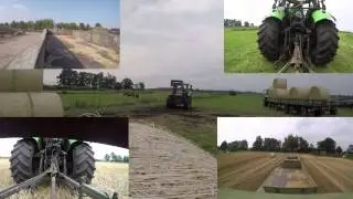 [Gopro] Stroh fahren mit Deutz-Fahr 150 und 6160 Agrotron