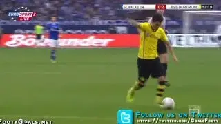 Nuri Sahin Amazing Goal - Schalke vs Borussia Dortmund 0-2 - 26.10.2013