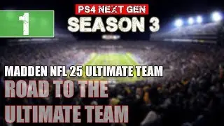 Madden NFL 25 PS4 Gameplay Ultimate Team - Ep.1 - Start This Thing Off Right - Madden 25 MUT