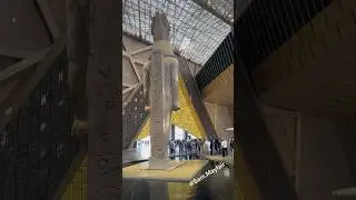 Секретный дизайн входа в величественный Египетский музей &mdash; это дань уважения древнеегипетской изо...