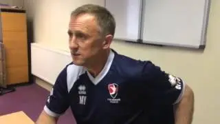 Mark Yates on the departure of assistant manager Neil Howarth