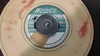 Unmarked Wilcox Gay Recordio Disc (Kid Singing Christmas Songs)