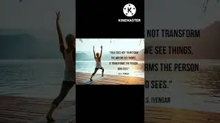 #BKS Iyengar Yoga Quotes
