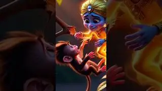 Genie Saves Baby Monkey | Emotional Animal Rescue Story🐒✨ #Shorts #shortvideo