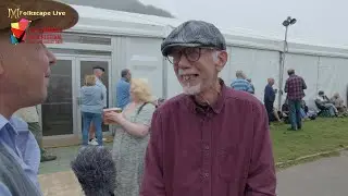 Lindisfarne Rod Clement's talks with FolkScape's Hugh Riches.
