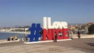 Ницца  Nice est en mars